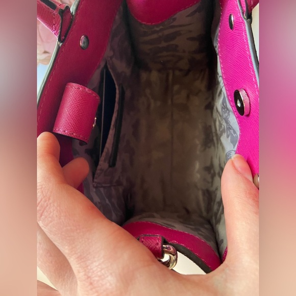 Rebecca Minkoff Top Handle Bag – Magenta Leather Crossbody - Picture 15 of 15